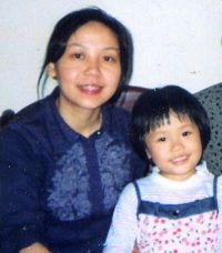 曹志敏和她的女儿