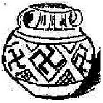 马厂类型陶罐，1975年青海乐都县柳湾墓地出土，距今4300年左右。
