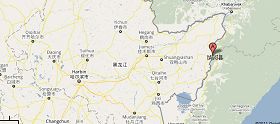 黑龙江省双鸭山市饶河县地理位置
