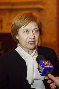 '捷克參議院副主席阿萊娜·巴萊茨科娃'