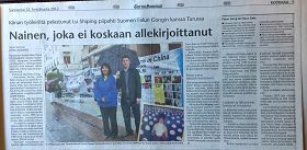 '芬兰《图尔库日报》对法轮功的报道'