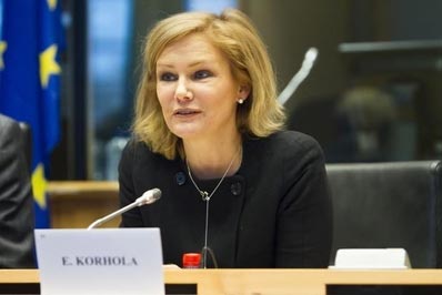 '图：芬兰议员艾嘉-丽塔·科欧拉'