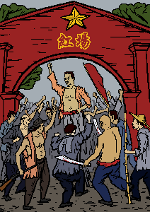 1927年10月彭湃领导流氓无产者在广东省海丰县武装叛乱，建立第一个农村苏维埃政权（大纪元配图）