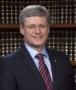 加拿大总理斯蒂文•哈珀(Stephen Harper)