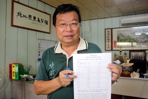陈昭煜议员强烈谴责江泽民的残暴，呼吁全球支持诉江。