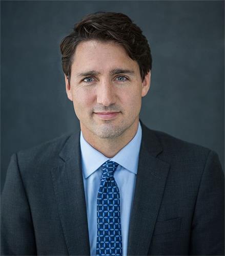 '图3～4：加拿大总理贾斯廷·特鲁多（Justin