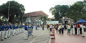 二零零七年五月二十日，天国乐团在马六甲闻名遐迩的历史古城（A'