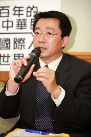 台湾国际法学会秘书长廖福特