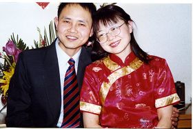 杨小晶和丈夫曹东