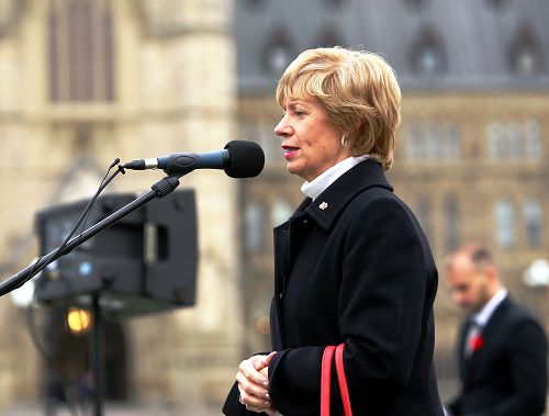 加拿大国会议员朱迪•斯格诺（Judy