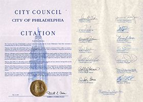 费城市议会祝贺世界法轮大法日