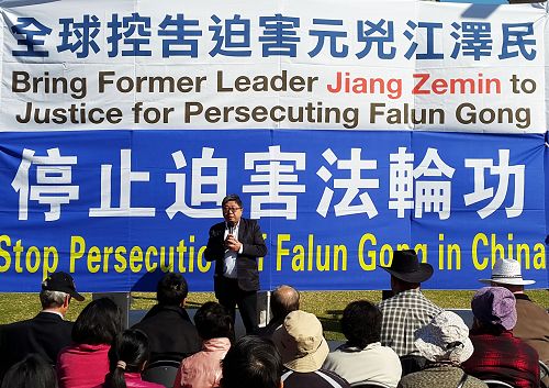 图解：华人市议员胡煜明先生说：没有人可以逾越法律，法律面前人人平等