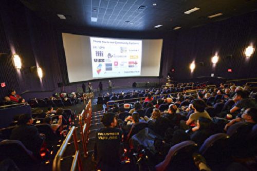 电影《血刃》在温哥华亚洲电影节加拿大首映现场。