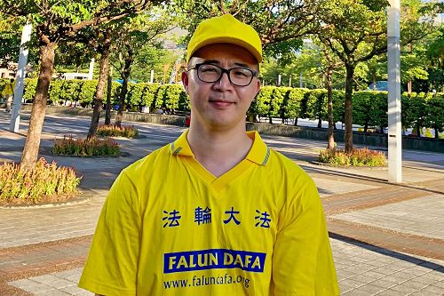 图11:黄冠杰认为中共迫害法轮功学员这件事情跟每个人都息息相关。