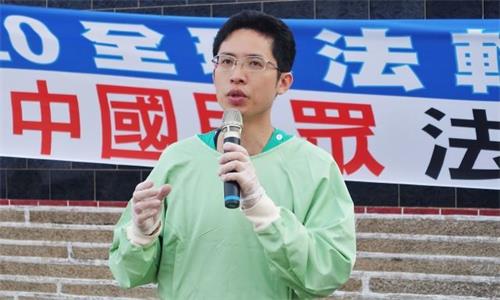 '图8：前金门医院感控室主任郑元瑜指出，中共迫害最残忍、最没有人道的就是活摘器官。'