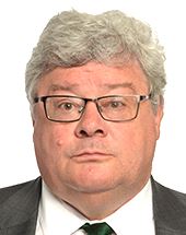 '图3：欧洲议会对华关系代表团主席，对华政策跨国议会联盟（IPAC）发起人之一包瑞翰（Reinhard Bütikofer）。'
