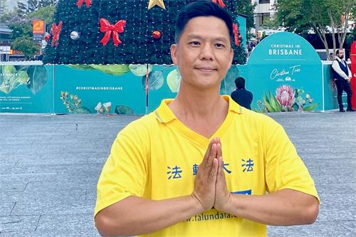 '图4:昆士兰农场主覃乐(Thanh Le)表示:“我真的相信,有了真、善、忍,世界会变得更美好,因为这是宇宙的原则。'