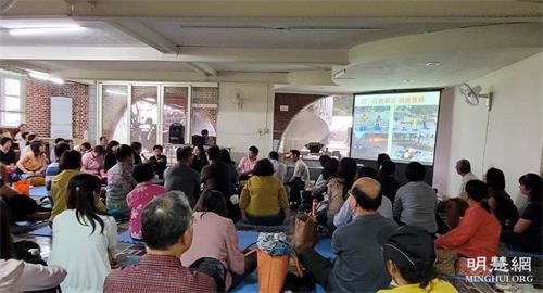 图1： 二零二一年四月二十五日台湾中区学法小组在云林县西螺镇川田府邸，举办一日学法交流。