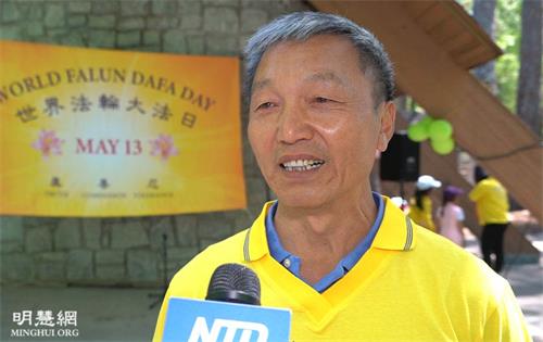 '图8：华人法轮功学员职玉山说法轮大法为他解答了人生最重要的疑问，就是生命的意义。'