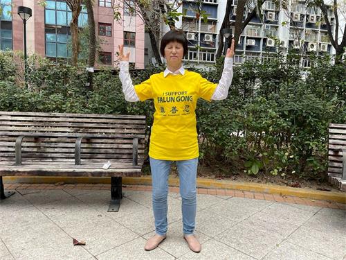 '图4:陈女士一九九九年四月十日得法,之后家里有五位也走入大法修炼。'