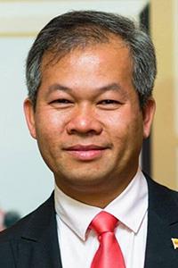 图4：澳洲越南社区维多利亚分会主席阮本（Bon Nguyen）