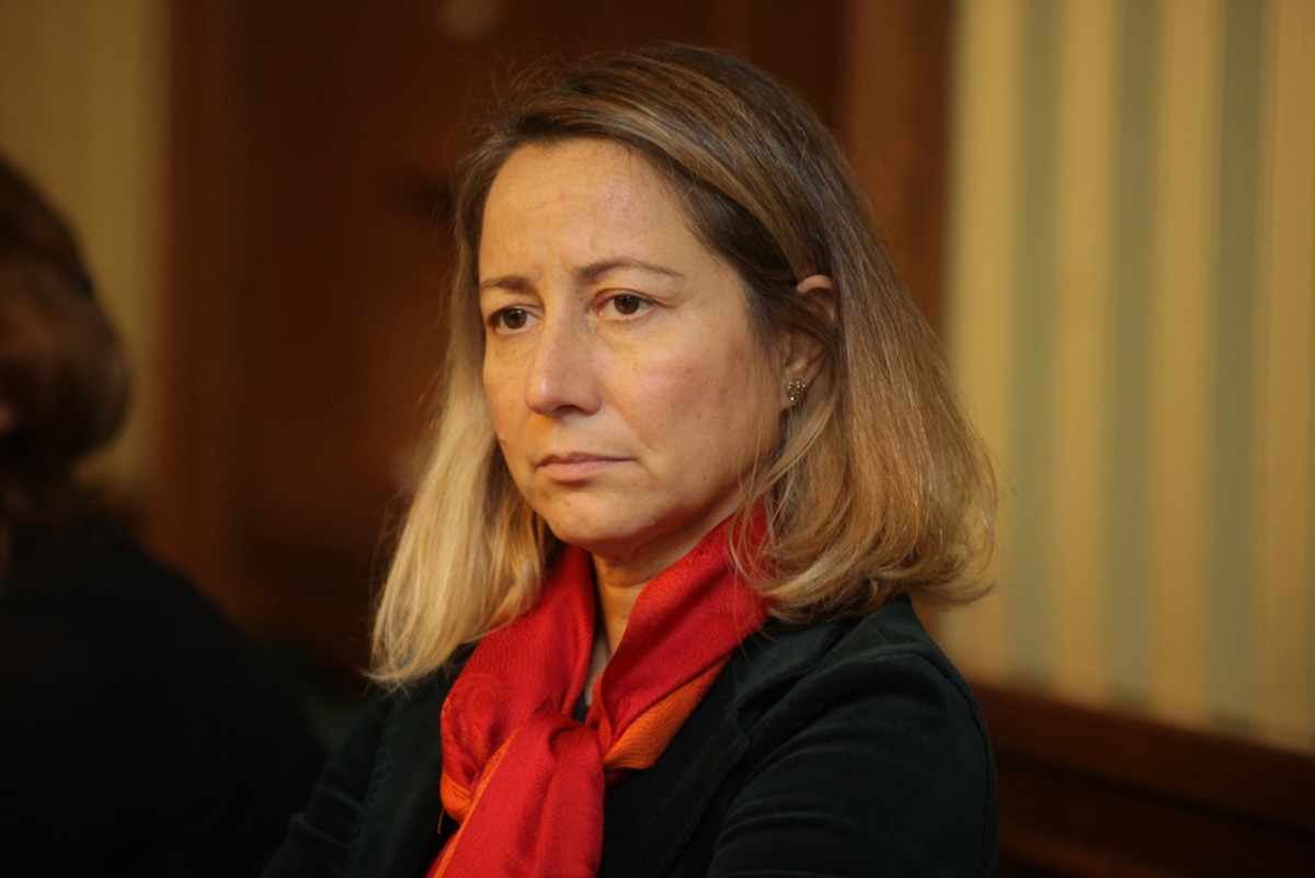 图3：欧洲禁止酷刑委员会意大利代表伊丽莎白·赞帕鲁蒂（Elisabetta Zamparutti）女士