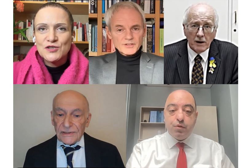 '图1:二零二五年十二月九日,反对活摘器官医生组织(DAFOH)举行国际研讨会。多国政要以及知名专家发言谴责中共活摘法轮功学员器官的行径。'