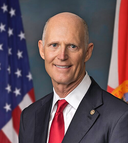 图3: 美国佛罗里达州共和党联邦参议员里克·斯科特(Sen. Rick Scott)