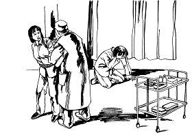 '中共酷刑示意图:注射药物'